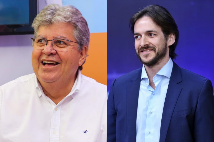 João e Pedro disputam o cargo de governador da Paraíba, neste segundo turno. A votação acontecerá no dia 30 de outubro. (Foto: Divulgação).