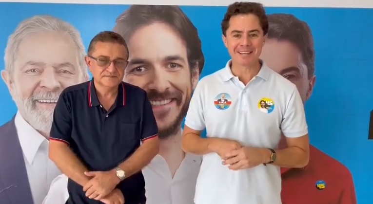 Dr. Raimundo anuncia apoio a Pedro. (Foto: Reprodução).