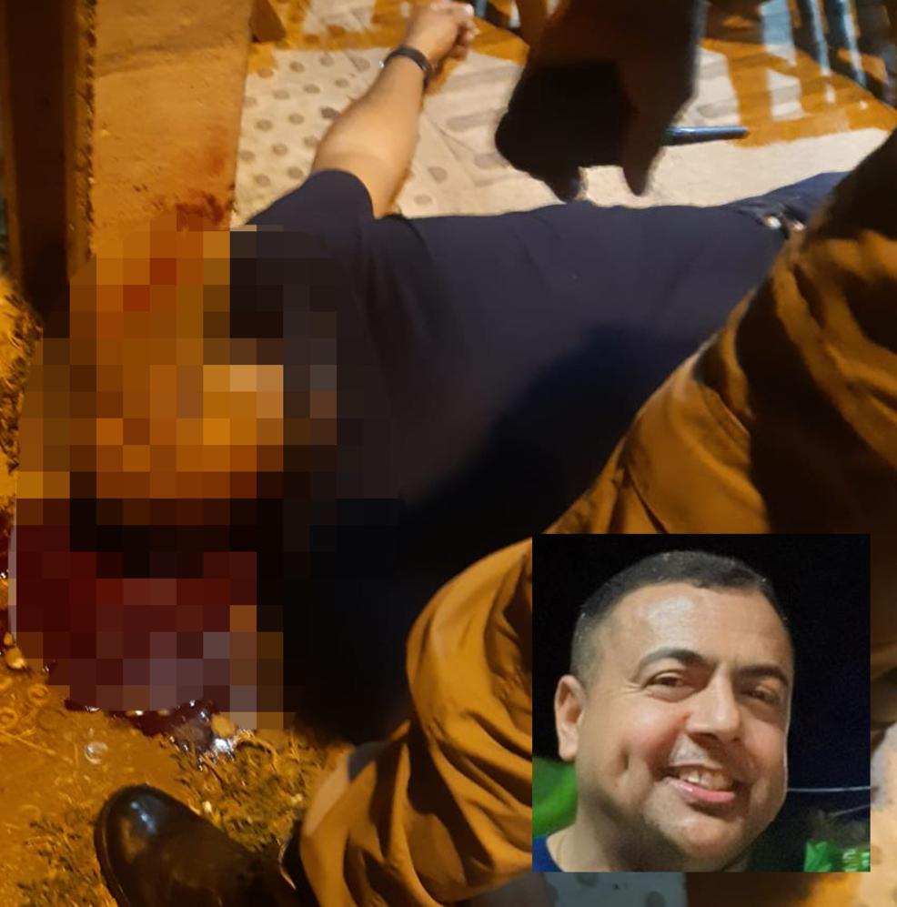 O local do crime foi isolado, até a chegada dos peritos do IPC (Foto: Reprodução)