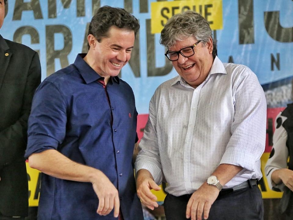 Veneziano (MDB) e João Azevêdo (PSB) já foram companheiros em conjunturas passadas (Foto: Jornal da Paraíba)