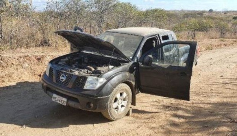 Até o presente momento nenhum dos criminosos foram presos, mesmo diante de todo o cerco realizado pela região (Foto Reprodução Redes Sociais)