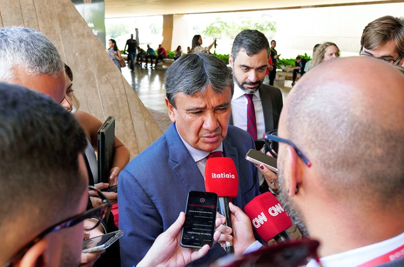 O senador eleito Wellington Dias é um dos articuladores da PEC da Transição, que abre espaço fiscal para custear os programas sociais não contemplados no projeto de Orçamento em análise pelo Congresso - Roque de Sá/Agência Senado