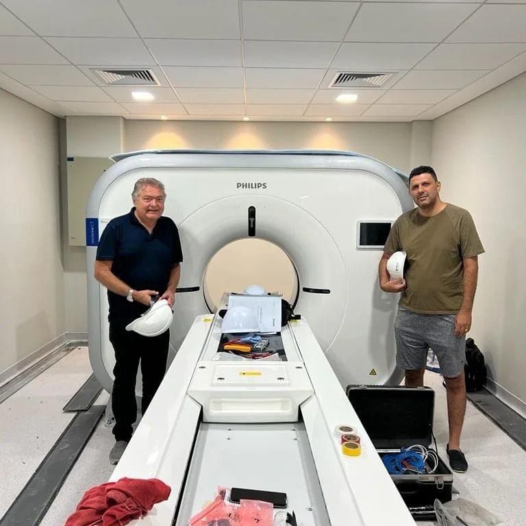 Hospital Help inicia testes de um moderno tomógrafo recente instalado na unidade 