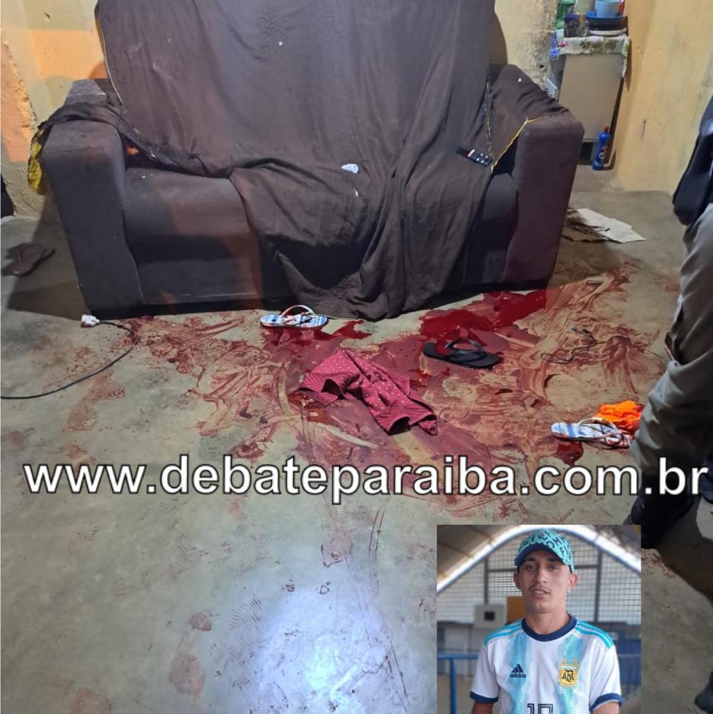 O corpo da vítima será encaminhado ao NUMOL de Patos, para ser feito o exame cadavérico (Foto: Reprodução Debate Paraíba)