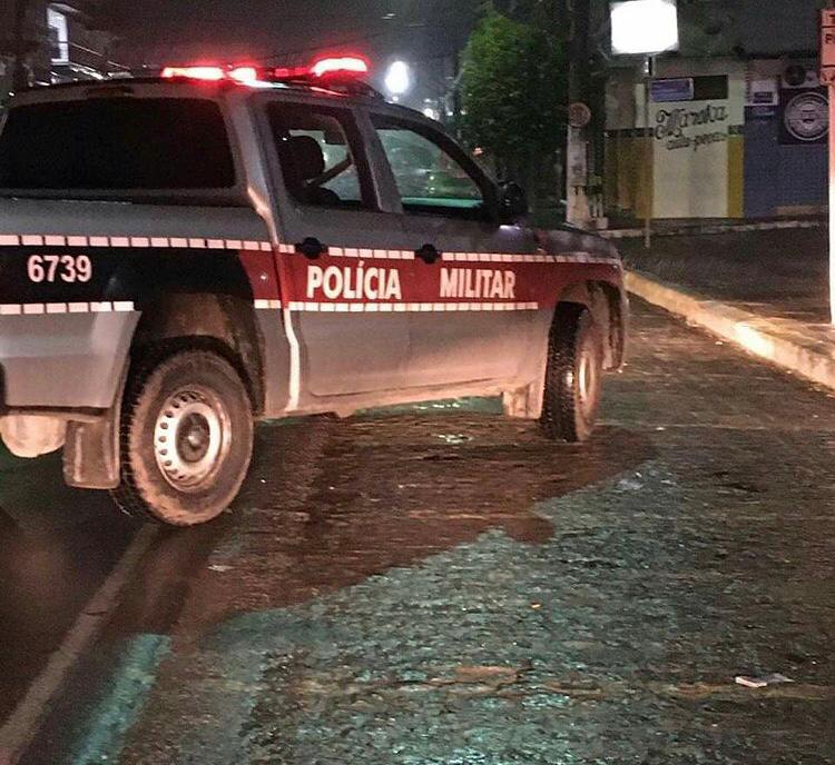 Diligências foram efetuadas por guarnições de serviço da Polícia Militar, porém sem êxito na captura dos infratores da lei (Foto: Reprodução)