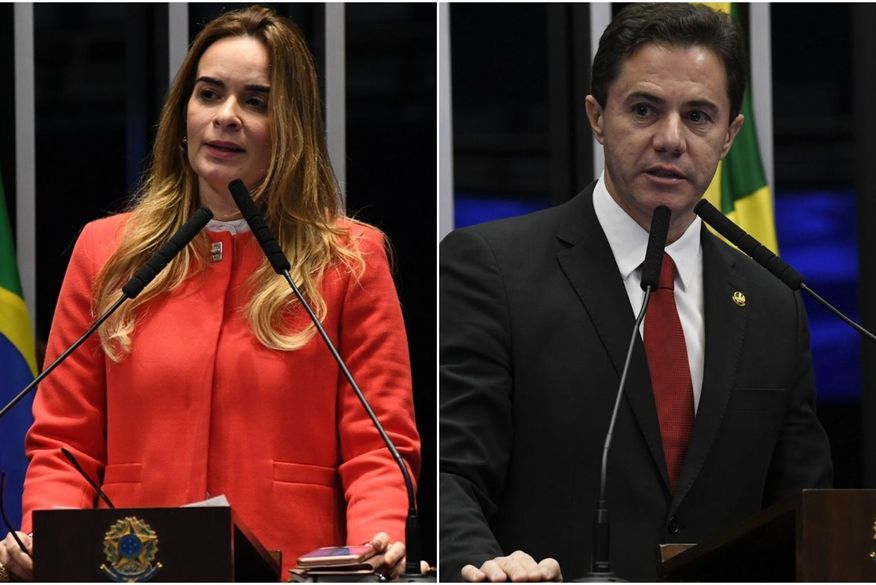 Os requerimentos foram lidos em sessão, nesta quarta-feira (23) pelo presidente do Senado, Davi Alcolumbre. (Foto: Divulgação/Senado/Edição ClickPB).