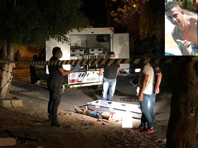 Diligências foram efetuadas pela cidade, porém nenhum suspeito foi localizado (Foto Reprodução Blog do Angelo Lima)