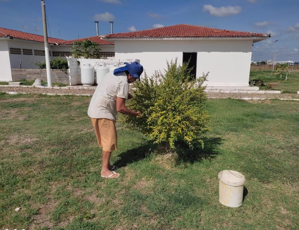 No dia de ontem (13), doações foram realizadas na casa de abrigo de idosos Jesus pérola Preciosa (Foto: Reprodução)