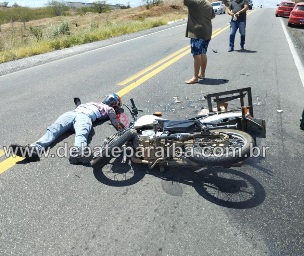 Uma unidade de suporte avançado do SAMU foi acionada para prestar socorro ao paciente (Foto: Reprodução)