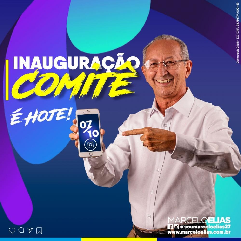 O evento será transmitido através das redes sócias de Marcelo Elias (Instagram e Facebook) a partir das 19h30. (Foto: Reprodução).