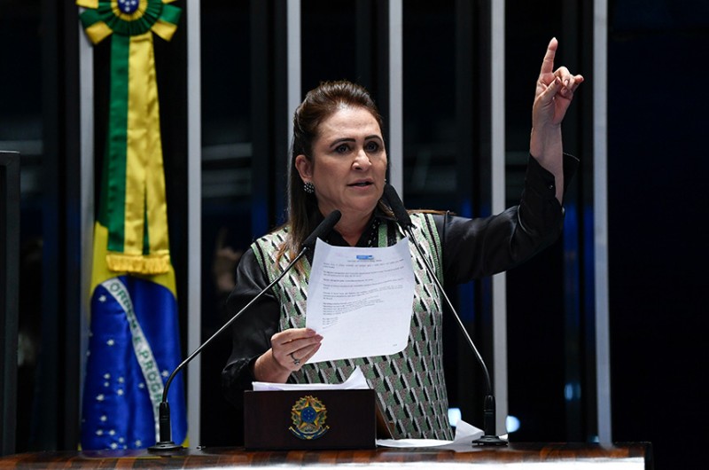Kátia teve 16 anos de mandato parlamentar - Roque de Sá/Agência Senado