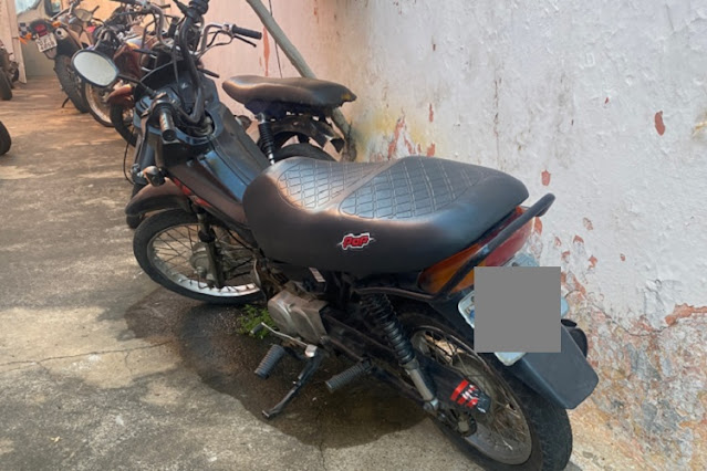 Diante do flagrante, o investigado foi conduzido à delegacia de Polícia Civil para serem adotados os procedimentos que determinam a lei (Foto: Reprodução)