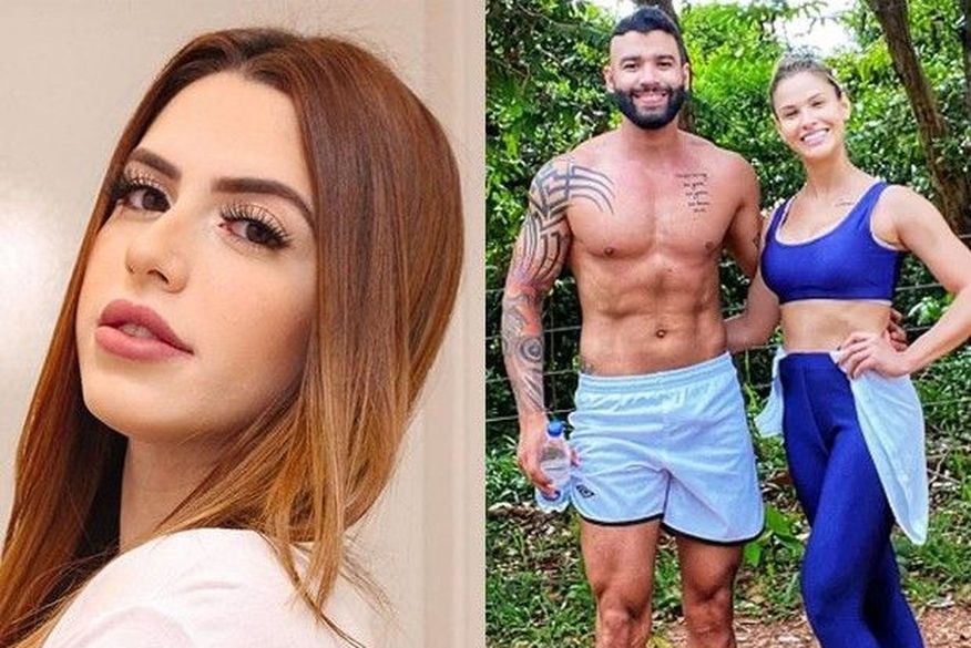 A influencer Huma Kimak, que conta com mais de 676 mil seguidores em seu Instagram, foi aos stories da rede social para negar que tenha sido pivô da separação (Foto: Reprodução).
