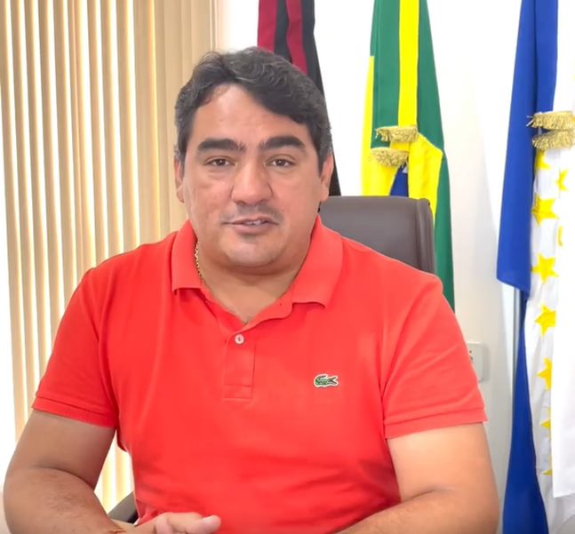 Lucas Braga (PSDB), prefeito do município de Marizópolis, sertão da Paraíba. (Foto: Reprodução).