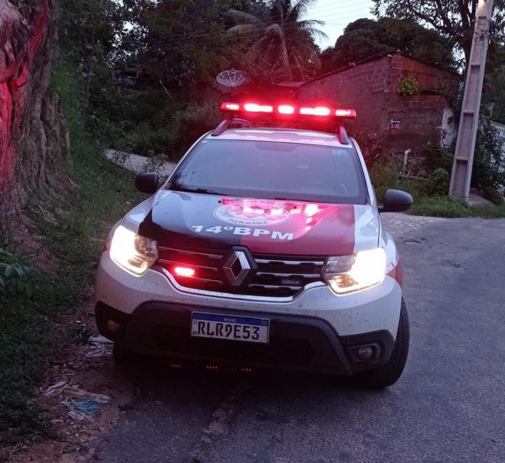 Diligências foram realizadas pela Polícia Militar, porém sem êxito até o presente momento nas prisões dos assaltantes e na recuperação da moto (Foto: Reprodução)