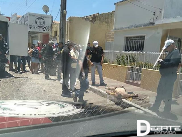 Homem é executado em via pública com diversos disparos de arma de fogo na região de Sousa; veja fotos