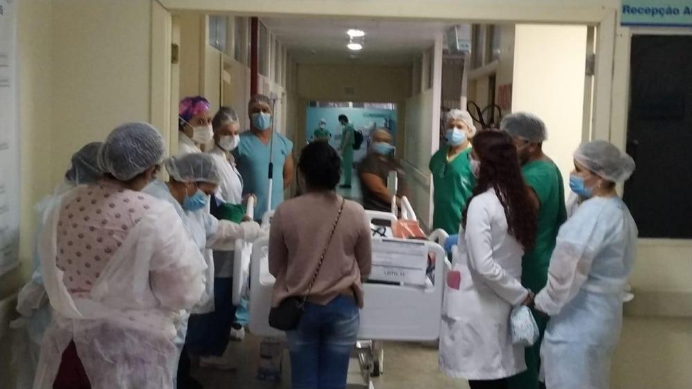 Captação de coração foi a primeira no Hospital de Trauma de Campina Grande Foto: Divulgação/SES