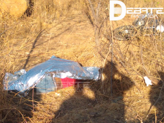 A Polícia Militar foi acionada e realizou o isolamento da área, até a chegada da perícia da Polícia Civil (Foto Debate Paraíba)