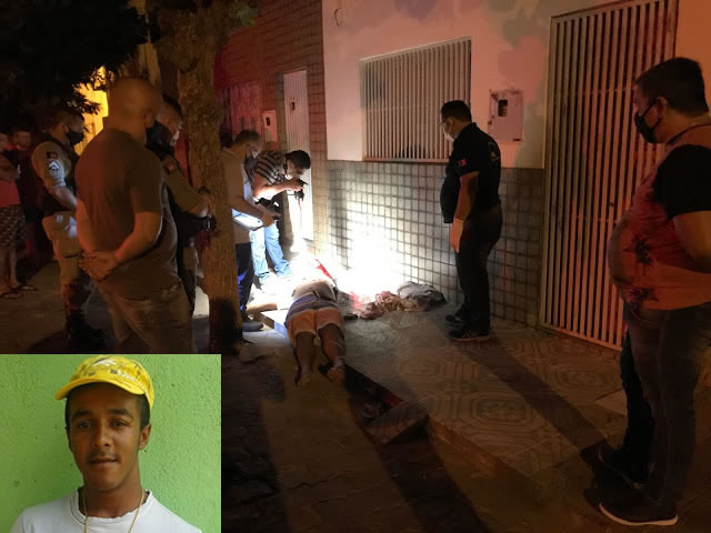 O corpo da vítima foi encaminhado ao NUMOL de Patos, para ser feito o exame cadavérico. (Foto: Blog do Angelo Lima)
