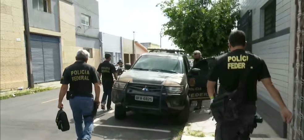 Nona fase da Operação Calvário realizada em João Pessoa nesta terça-feira — Foto: Reprodução/TV Cabo Branco