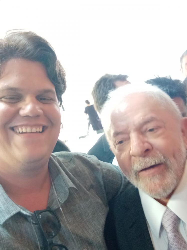 Lula convida jornalista sousense para reunião no Palácio do Planalto. Fotos e Vídeo!