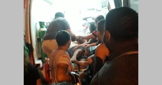 Após o fato ocorrido, o suspeito foragiu tomando destino ignorado antes da chegada da Polícia Militar (Foto: Reprodução)