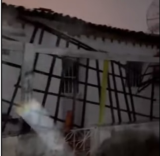 Ventos fortes atingem zona rural dos municípios de Sousa e Aparecida