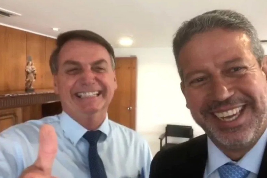 O presidente da Câmara, Rodrigo Maia (DEM-RJ), diz que o líder do centrão, deputado Arthur Lira (PP-AL), é o candidato do presidente Jair Bolsonaro (Foto: Reprodução)