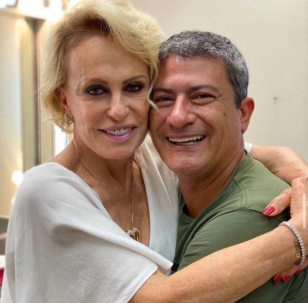 Ana Maria Braga e Tom Veiga — Foto: Reprodução/Instagram/Tom Veiga. (Foto: TV Globo).