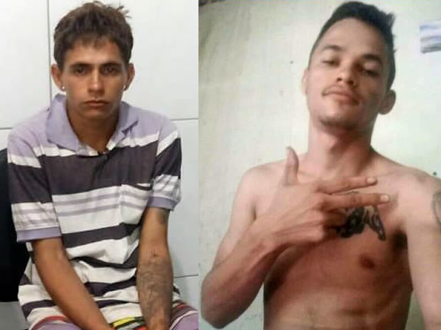 Com os irmãos, as guarnições da Força Regional e da Força Tática de Sousa encontraram uma arma de fogo (Foto: Reprodução)