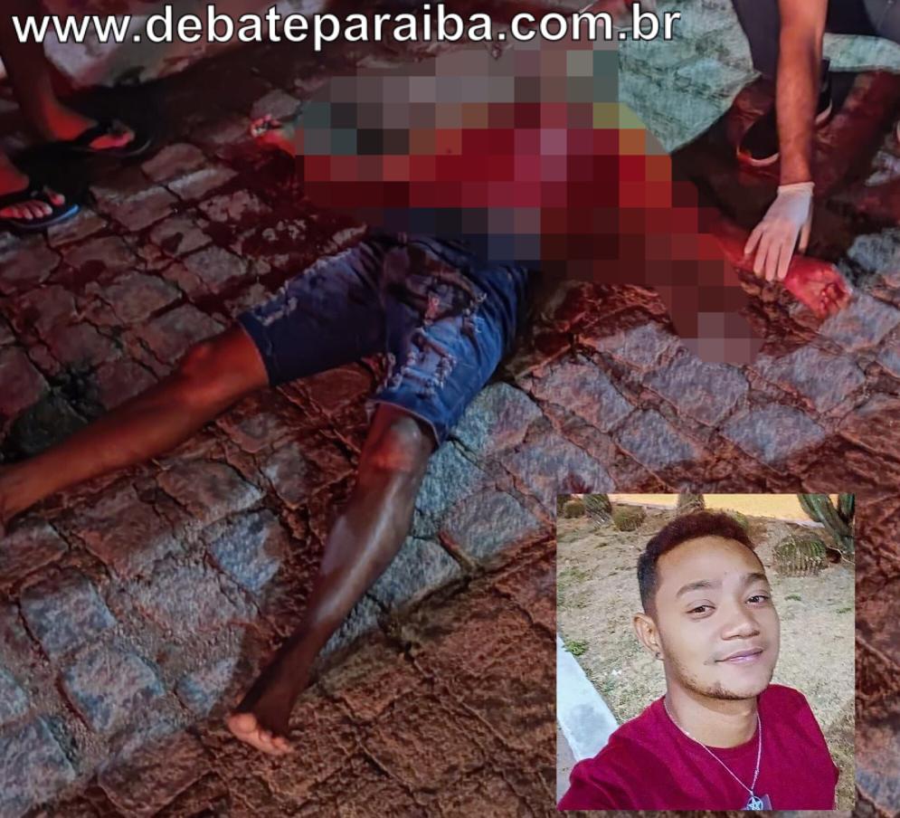 Guarnições da Polícia Militar foram acionadas e estão realizando diligências na tentativa de localizar e prender o suspeito (Foto: Reprodução Redes Sociais)