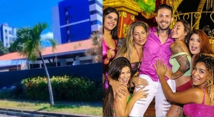 Arthur O Urso, conhecido por viver um casamento com seis esposas, é um modelo e influenciador de João Pessoa (Foto: Reprodução)
