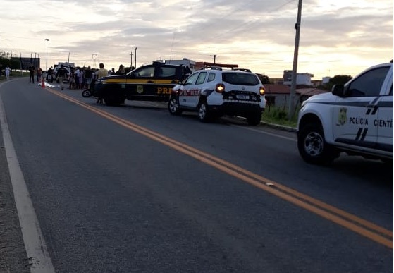 Jovem de 25 anos morre após abalroar contra animal na BR-361, no município de Piancó