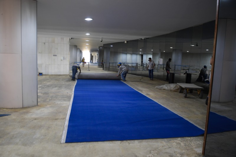 Maior parte da troca já foi realizada. Previsão é que em 5 de abril seja concluída a segunda etapa - Jonas Pereira/Agência Senado