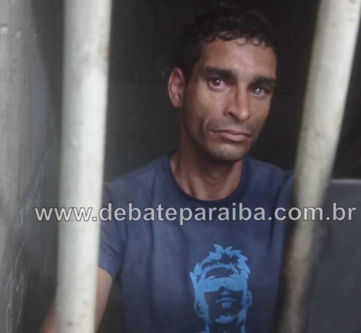 Diante das imagens, a guarnição realizou diligências pela cidade, e ao final da tarde foi logrado êxito na localização do indivíduo (Foto: Reprodução)