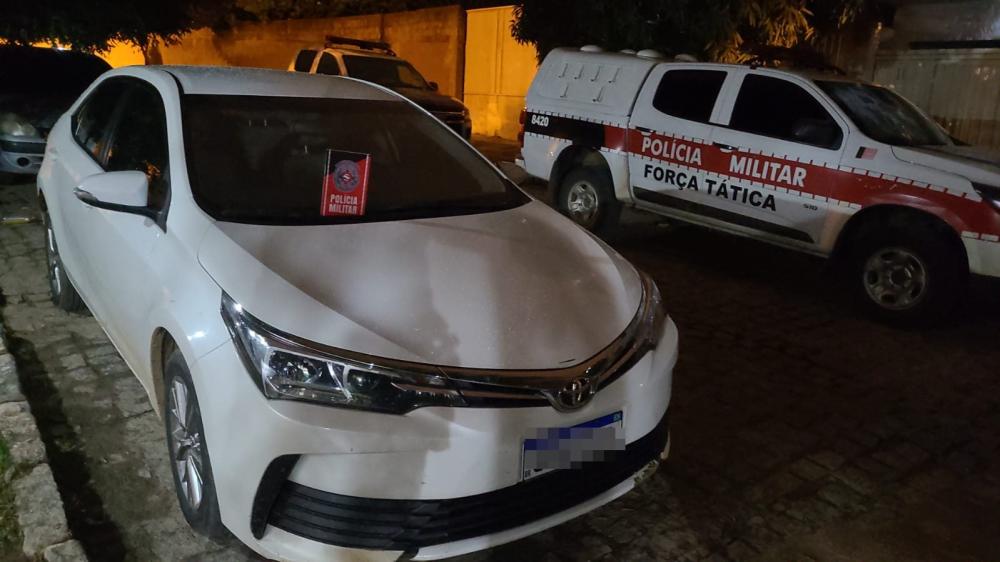 Ao serem indagados, eles afirmaram que vieram da cidade de Caraúbas-RN para fazer as negociações no Estado da Paraíba, por valores abaixo do mercado. (Foto: Reprodução).