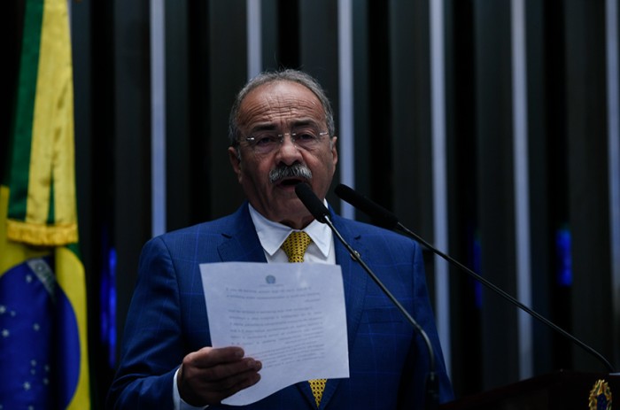 Para Chico Rodrigues, determinadas posturas e falas de autoridades têm induzido ao aumento das divisões políticas em um momento que o país precisa de paz - Edilson Rodrigues/Agência Senado