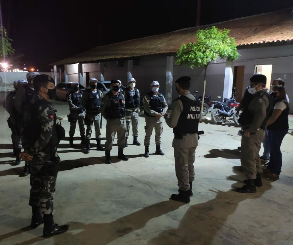 A novidade desta eleição é que a operação contará com o Comando Eleitoral Tático (COMETA), comboios que circularão nas noites e madrugadas (Foto: Divulgação PMPB)
