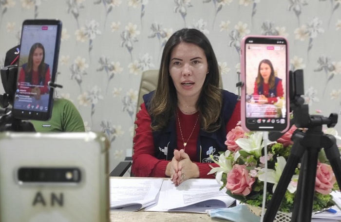 Segundo a Secretária, apesar do município inserir as informações sobre a vacinação no sistema do Ministério da Saúde, há uma demoram muito grande na atualizam das informações prestadas pelos profissionais de saúde. (Foto: Reprodução).