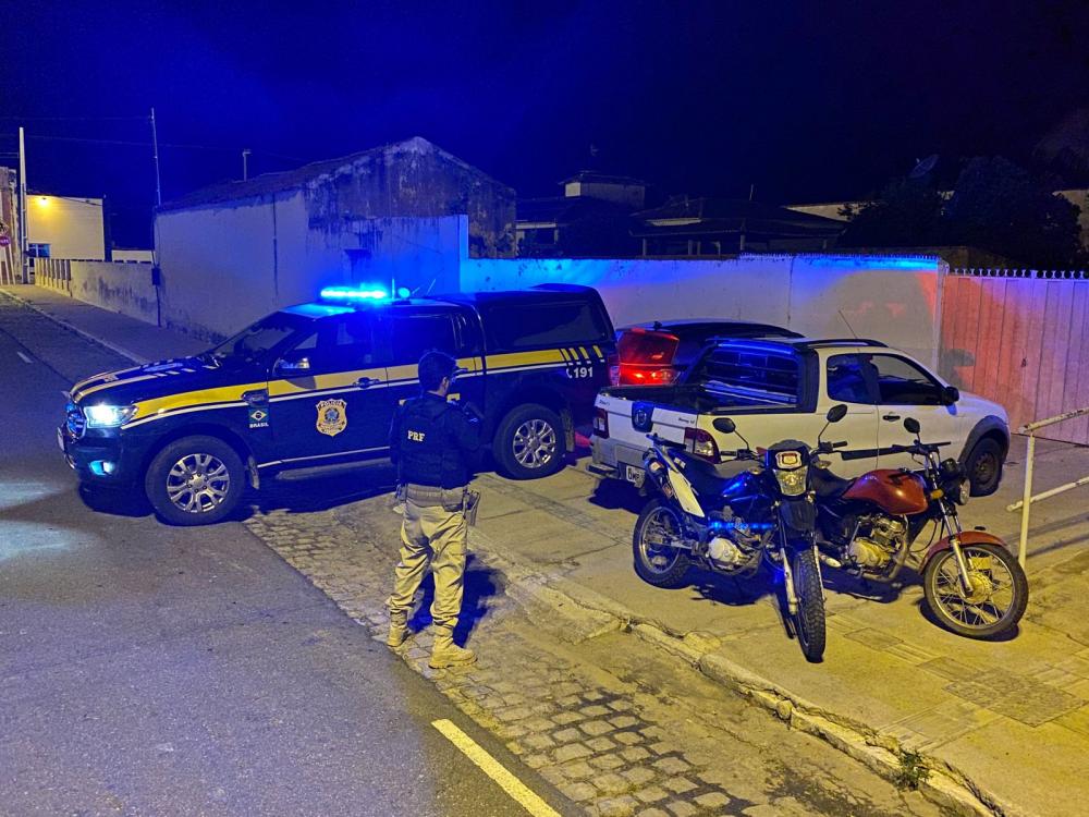 As ações ocorreram na BR 426, perímetro urbano do município de Santana dos Garrotes (Foto: Reprodução)