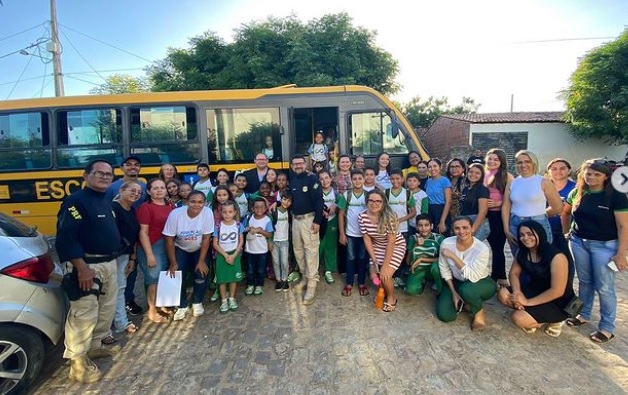 As atividades consistirão em desenvolver ações de educação para o trânsito, além da entrega de materiais pedagógicos de educação e segurança. (Foto: Divulgação).