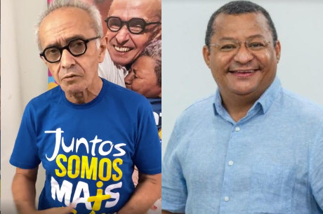 Na votação do primeiro turno, Lucena teve 20,72% dos votos válidos, enquanto Ferreira registrou 16,61% (Foto: Reprodução)