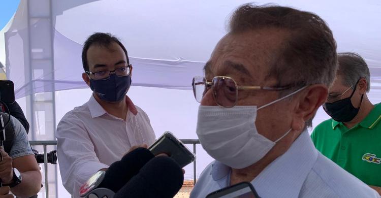 O senador José Maranhão foi internado no último domingo (29) no Hospital da Unimed em João Pessoa. (Foto: Reprodução).