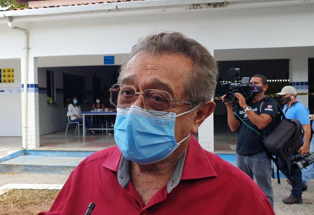 O político participou ativamente da campanha eleitoral, apoiando o candidato Nilvan Ferreira à Prefeitura de João Pessoa, do mesmo partido. (Foto: Reprodução).