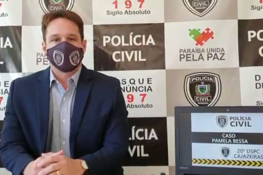 Delegado Glauber Fontes agradeceu apoio da Polícia Civil de São Paulo (Foto: Reprodução)