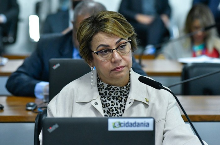 Jussara Lima relatou projeto de Fabiano Contarato - Foto: Geraldo Magela/Agência Senado