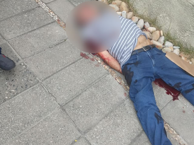 O crime aconteceu na manhã desta quarta-feira (9), no bairro de Manaíra (Foto: Reprodução Redes Sociais)