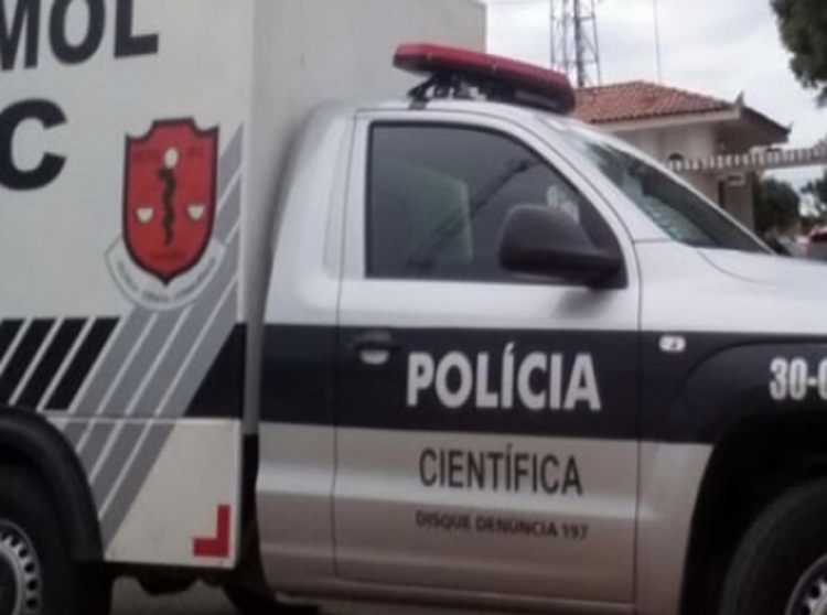 O local foi isolado pela Polícia Militar. (Foto: Reprodução).