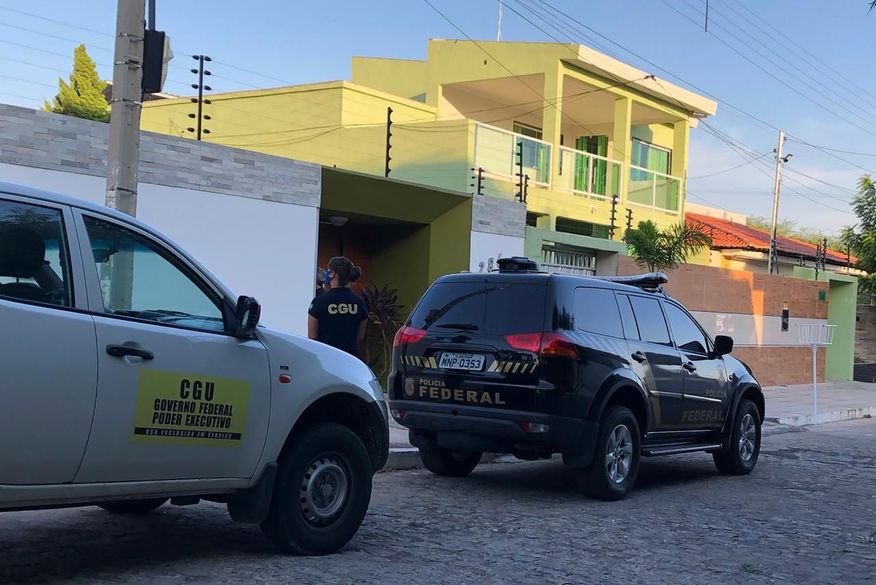 Polícia Federal deflagra operação nesta manhã (Foto: Reprodução).