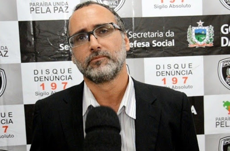 Delegado Regional de Polícia Civil, Dr. Sylvio Rabello, responsável pela a Operação que prendeu vereador em Santa Cruz. (Foto: Reprodução).